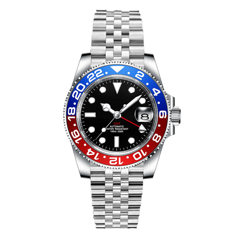 Corgeut Greenwich Series GMT Automatic Watches With Date 6001