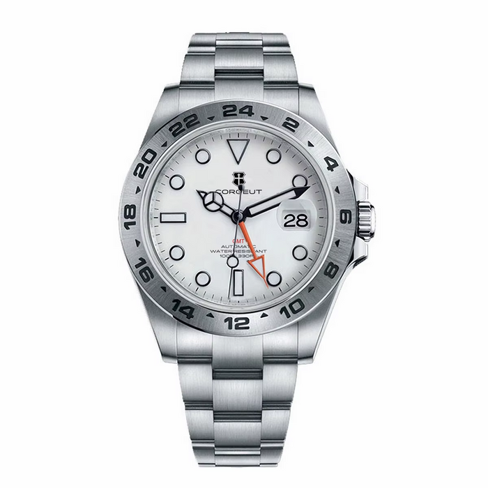 Corgeut Explorer Series GMT Automatic Watches With Date 6001