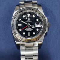 Corgeut Explorer Series GMT Automatic Watches With Date 6001
