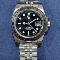 Corgeut Explorer Series GMT Automatic Watches With Date 6001