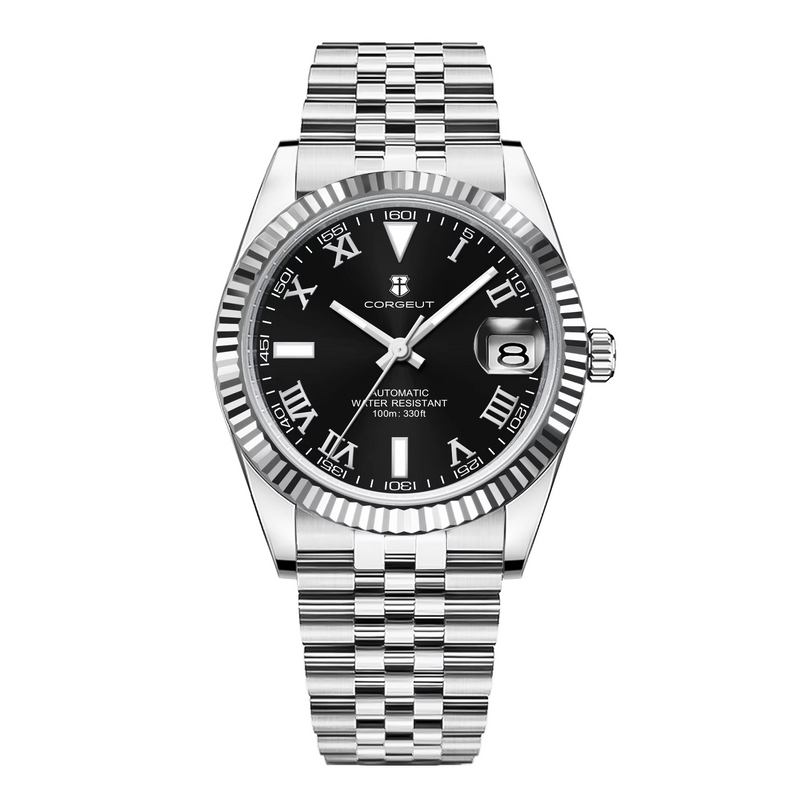 Corgeut date design Automatic Watches With Date 6002