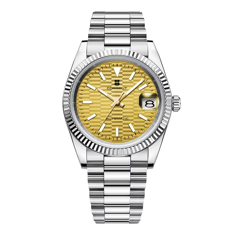 Corgeut date design Automatic Watches With Date 6002