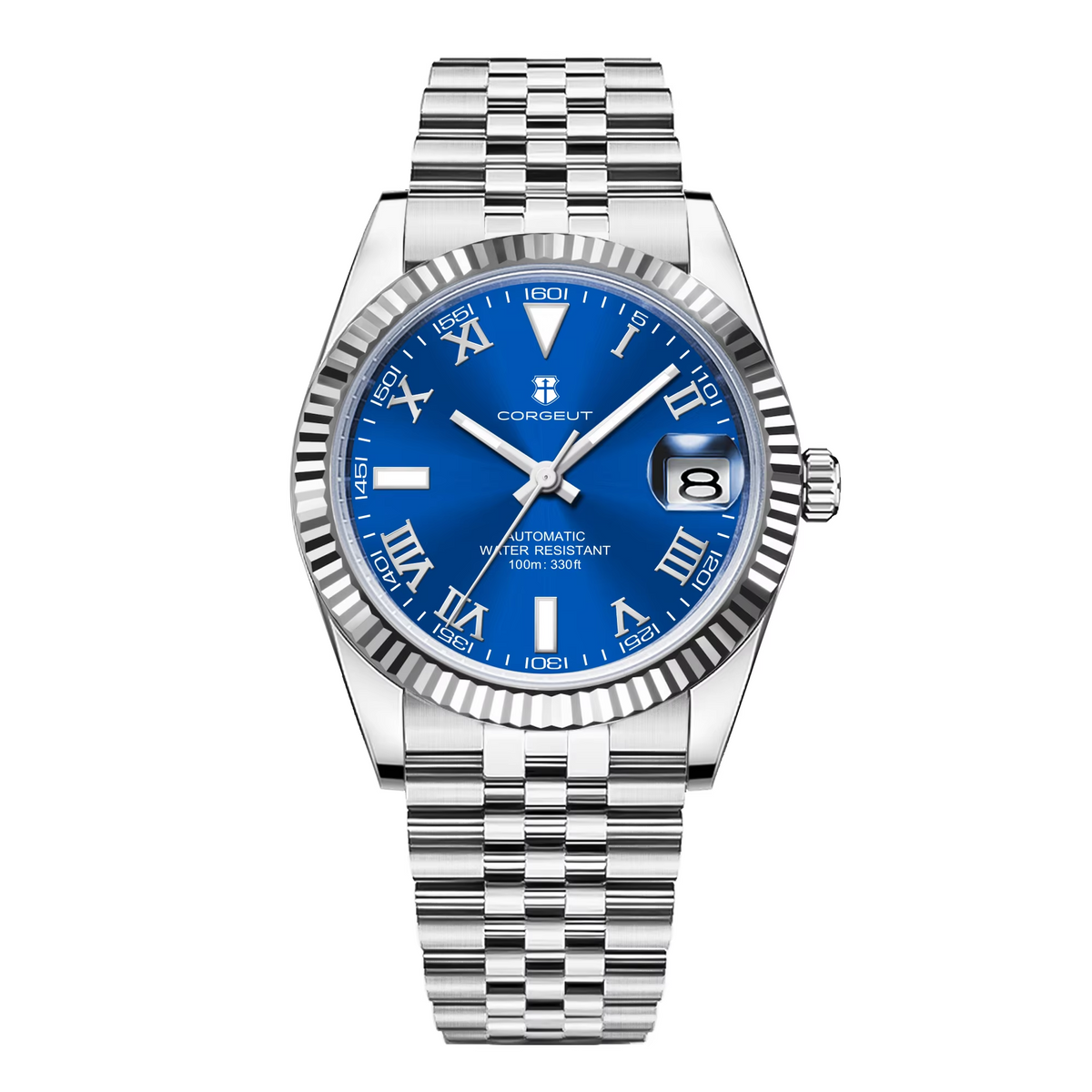 Corgeut date design Automatic Watches With Date 6002