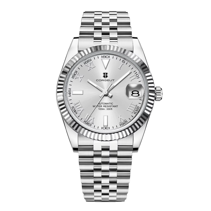 Corgeut date design Automatic Watches With Date 6002