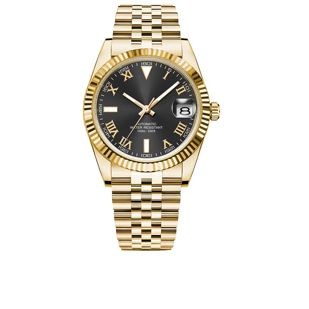 Corgeut date design Automatic Watches With Date 6002