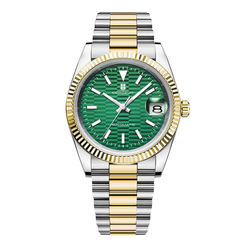 Corgeut date design Automatic Watches With Date 6002