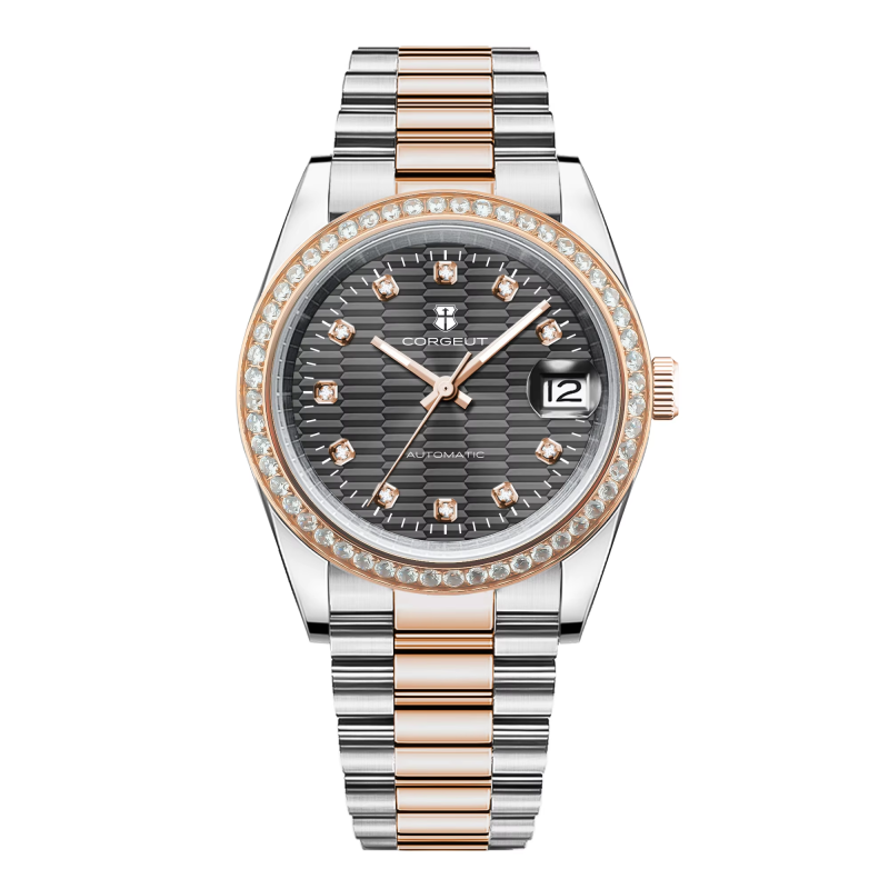 Corgeut date design Automatic Watches With Date 6002