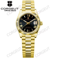 Corgeut date design Automatic Watches With Date 6002