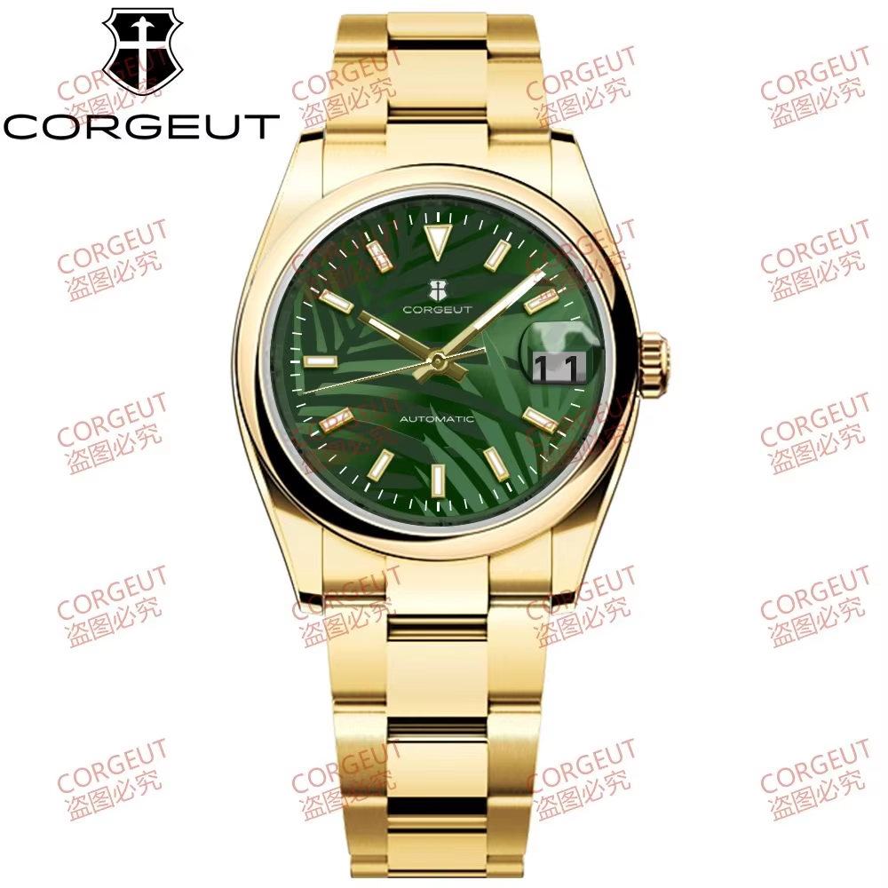 Corgeut date design Automatic Watches With Date 6002