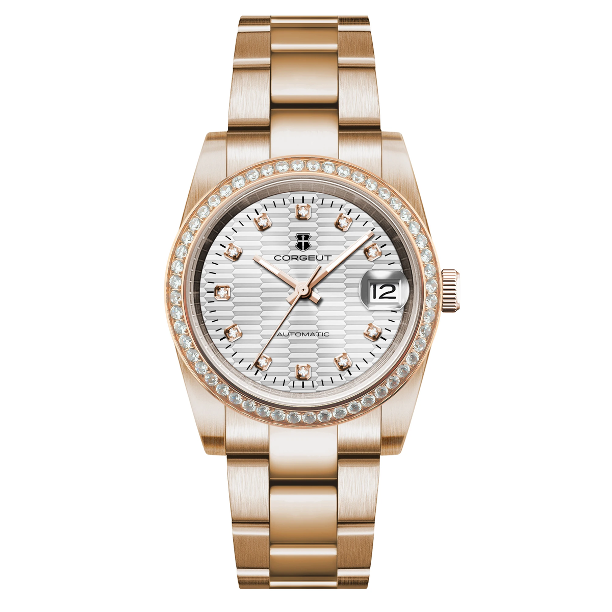 Corgeut date design Automatic Watches With Date 6002