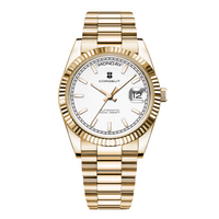 Corgeut day-date design Automatic Watches With Date 6002