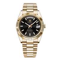 Corgeut day-date design Automatic Watches With Date 6002