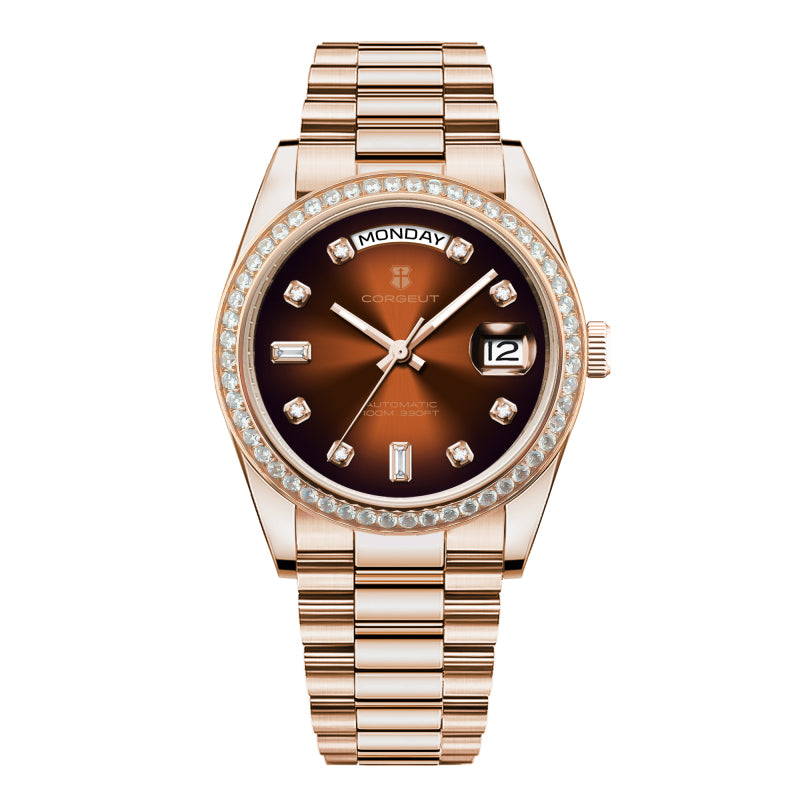 Corgeut date design Automatic Watches With Date 6002