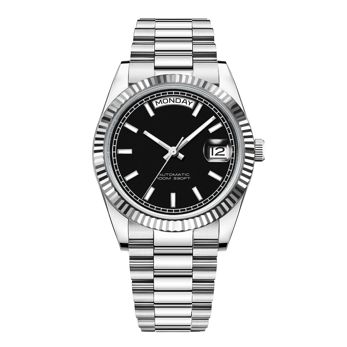 Corgeut day-date design Automatic Watches With Date 6002