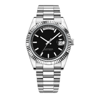 Corgeut day-date design Automatic Watches With Date 6002