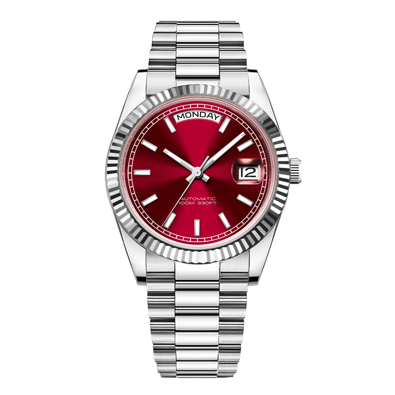 Corgeut day-date design Automatic Watches With Date 6002