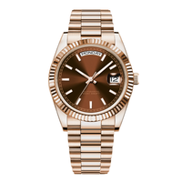 Corgeut day-date design Automatic Watches With Date 6002