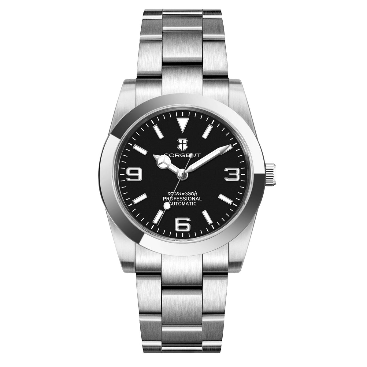 Corgeut date design Automatic Watches With Date 6002