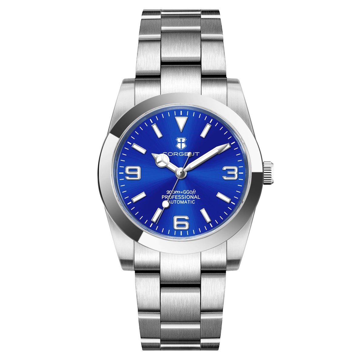 Corgeut date design Automatic Watches With Date 6002L