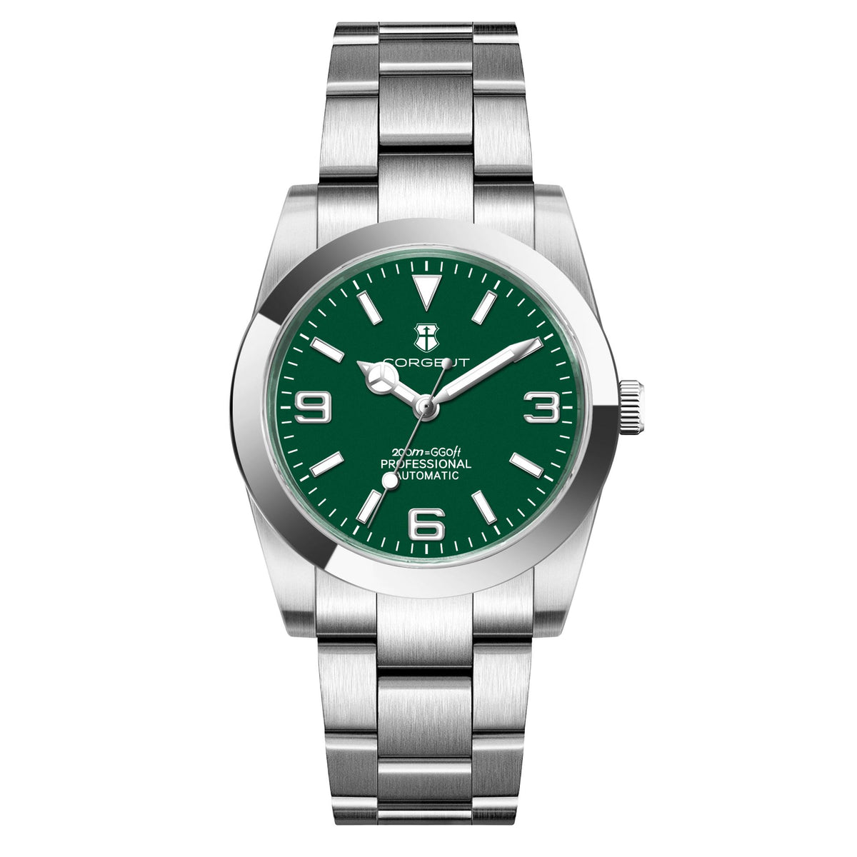 Corgeut date design Automatic Watches With Date 6002L