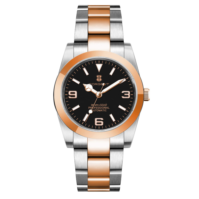 Corgeut date design Automatic Watches With Date 6002L