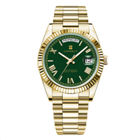 Corgeut day-date design Automatic Watches With Date 6002L
