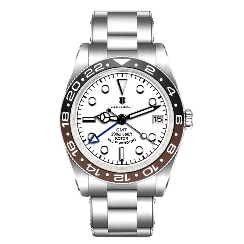 Corgeut redbay design Automatic Watches With Date 6003