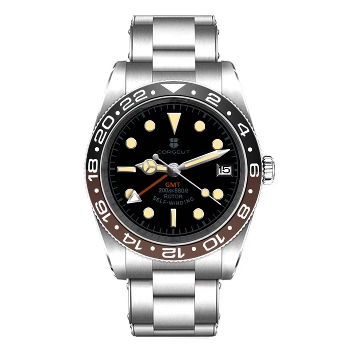 Corgeut redbay design Automatic Watches With Date 6003