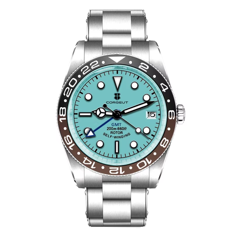 Corgeut redbay design Automatic Watches With Date 6003