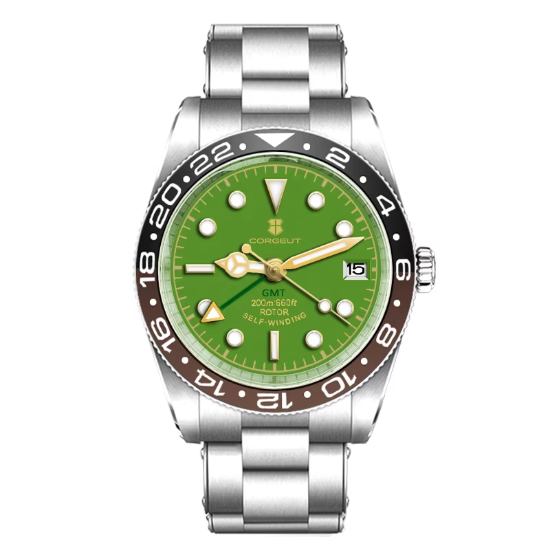 Corgeut redbay design Automatic Watches With Date 6003
