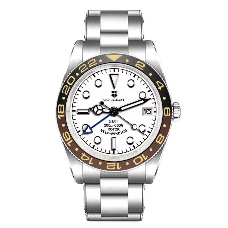 Corgeut redbay design Automatic Watches With Date 6003