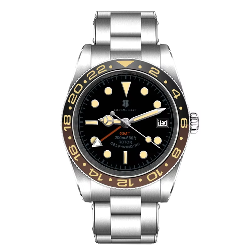 Corgeut redbay design Automatic Watches With Date 6003