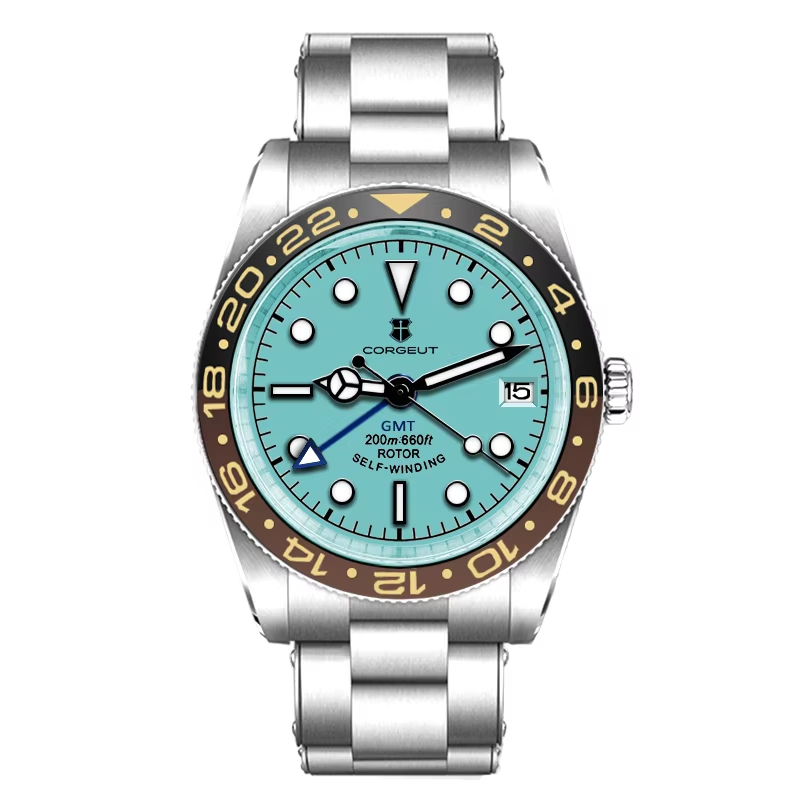 Corgeut redbay design Automatic Watches With Date 6003