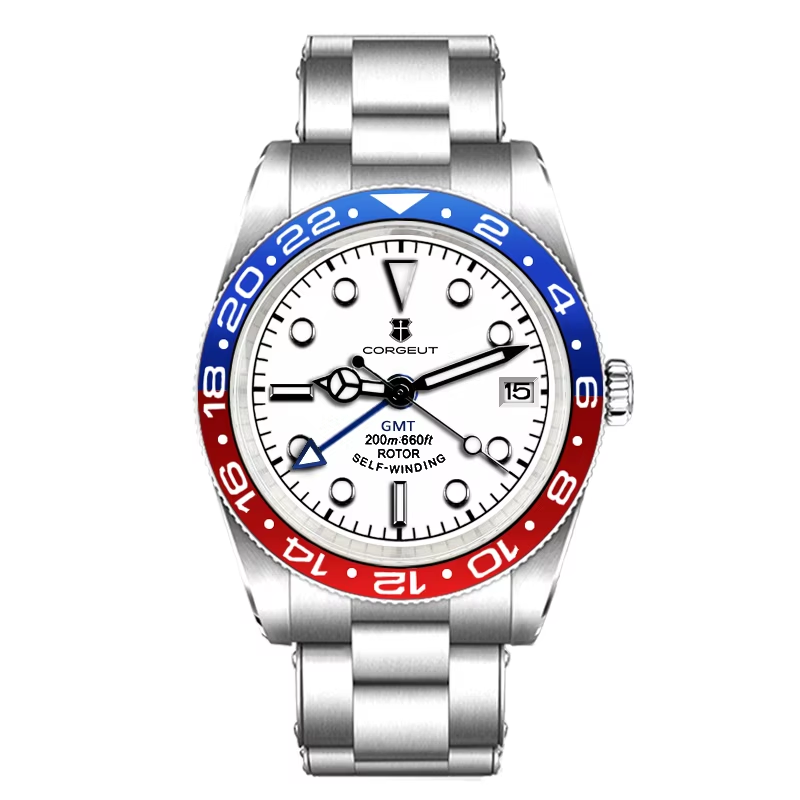 Corgeut redbay design Automatic Watches With Date 6003