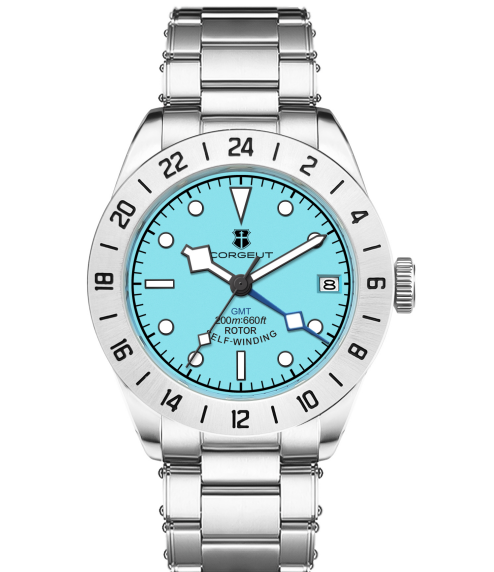 Corgeut Explorer design Automatic Watches With Date 6005