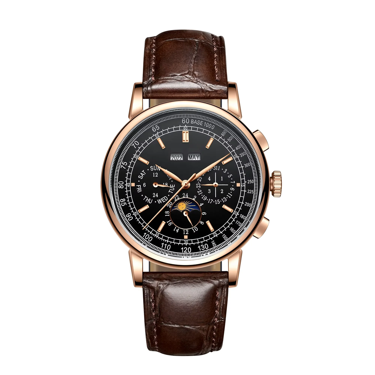 Corgeut Grand Complications Series Automatic Watches With Date 6016