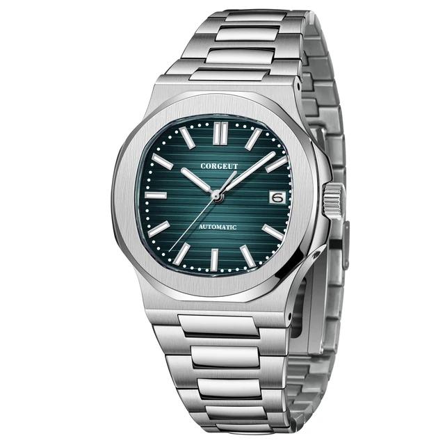 Corgeut Nautilus Design Series Automatic Watches With Date 6017