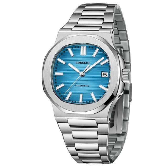 Corgeut Nautilus Design Series Automatic Watches With Date 6017