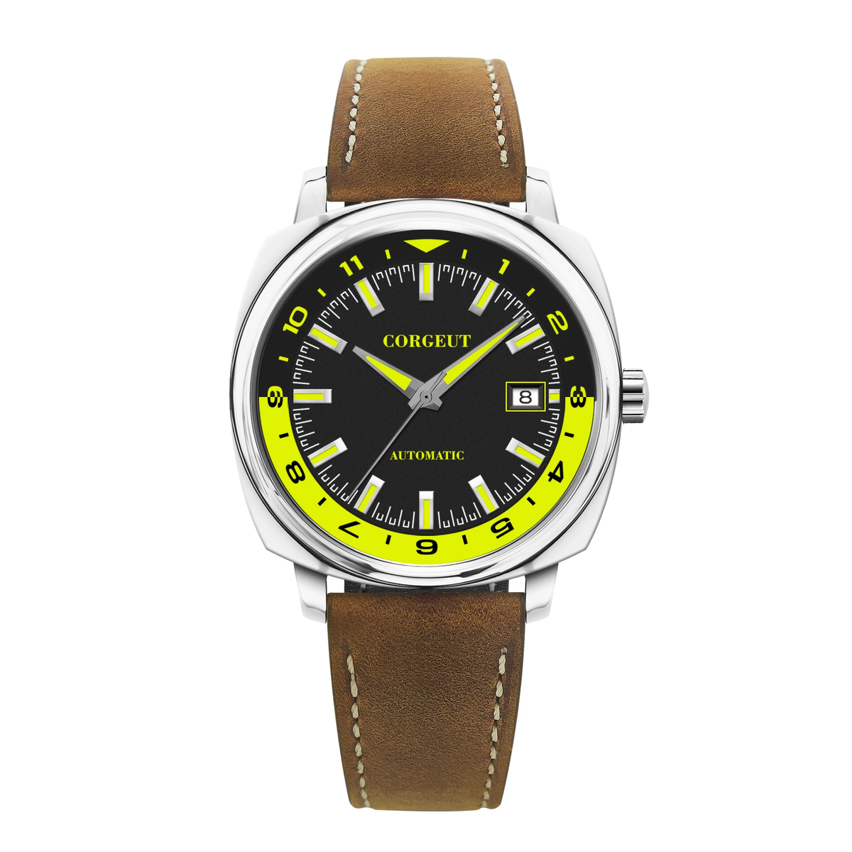 Corgeut Radiation Design Series Automatic Watches With Date 6018