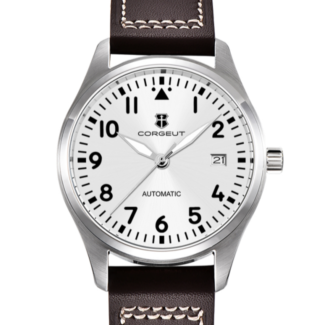 Corgeut Autopilot design self-Winding Mechanical Watch 6026L