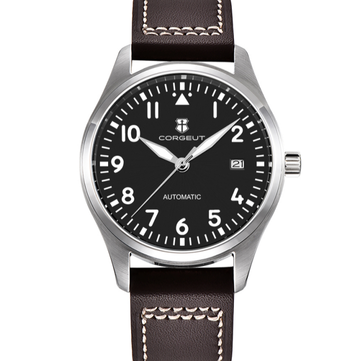 Corgeut Autopilot design self-Winding Mechanical Watch 6026L