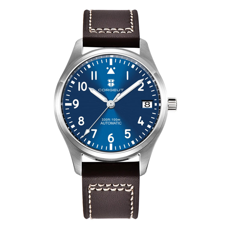Corgeut Autopilot design self-Winding Mechanical Watch 6026