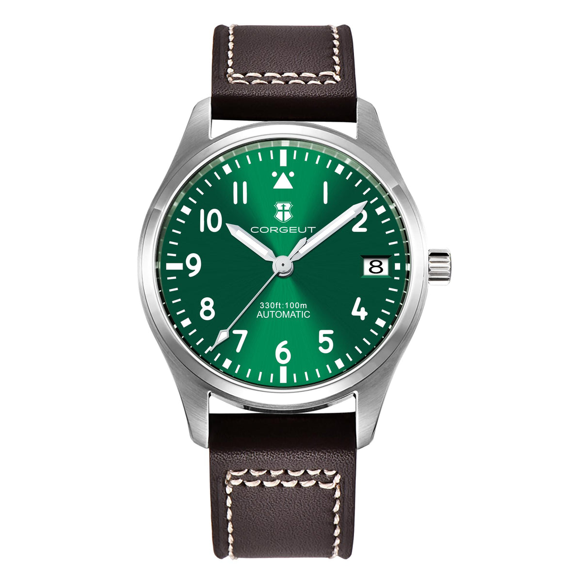 Corgeut Autopilot design self-Winding Mechanical Watch 6026