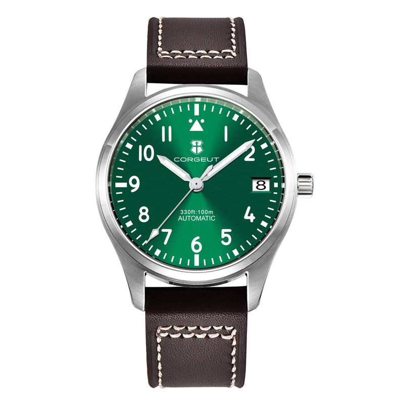 Corgeut Autopilot design self-Winding Mechanical Watch 6026