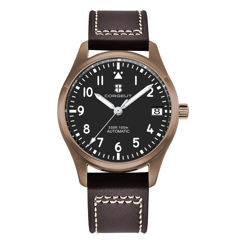 Corgeut Autopilot design self-Winding Mechanical Watch 6026