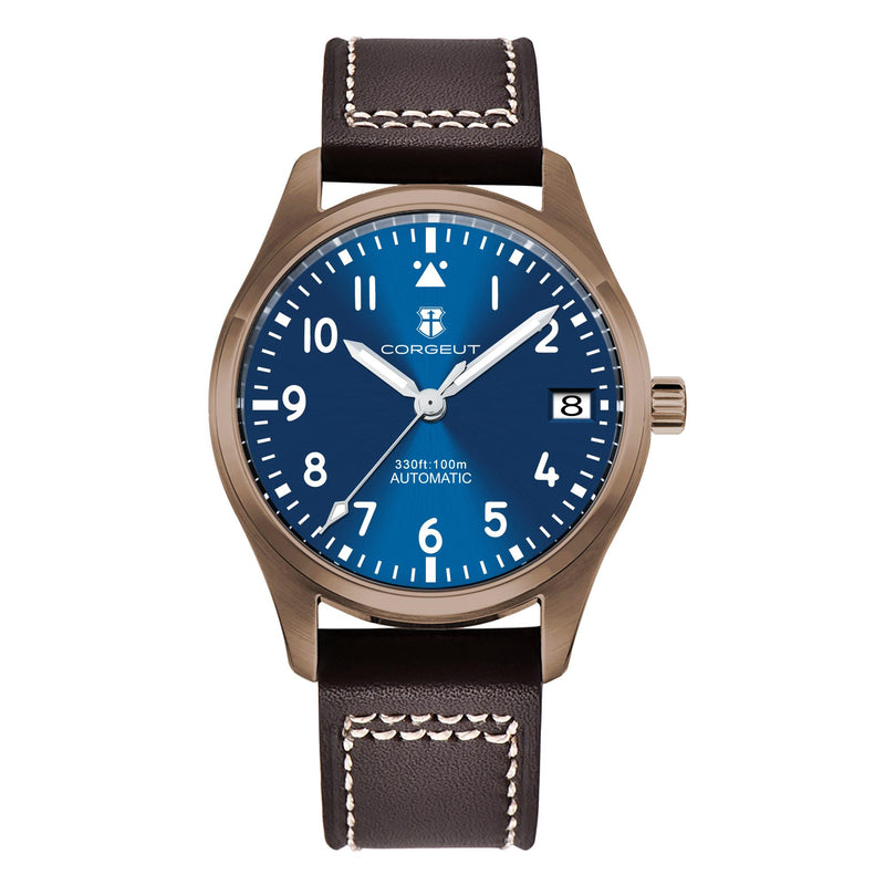 Corgeut Autopilot design self-Winding Mechanical Watch 6026