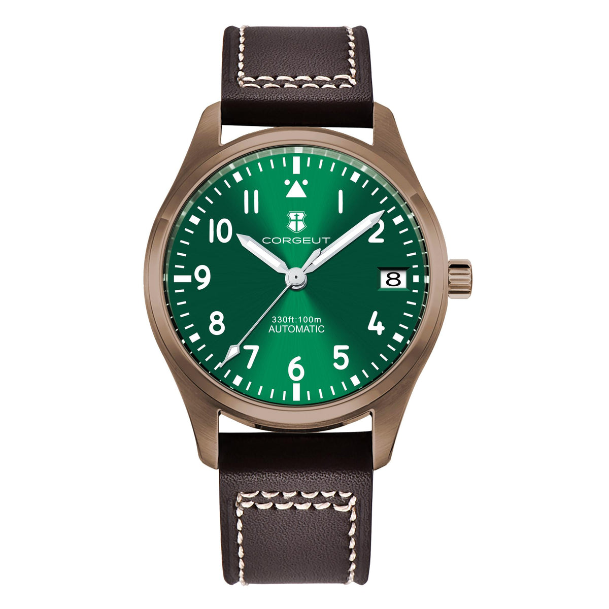 Corgeut Autopilot design self-Winding Mechanical Watch 6026
