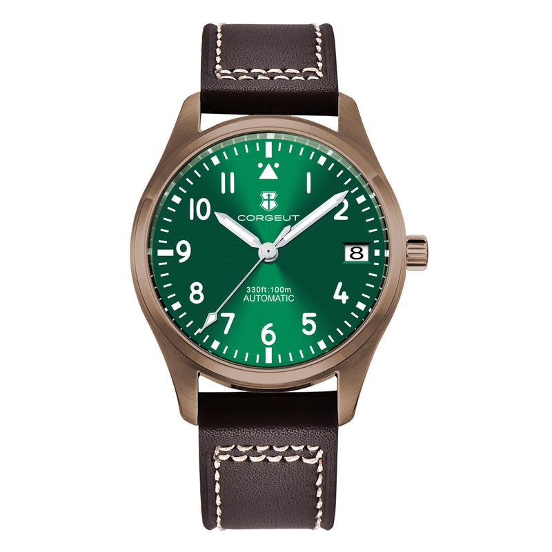 Corgeut Autopilot design self-Winding Mechanical Watch 6026