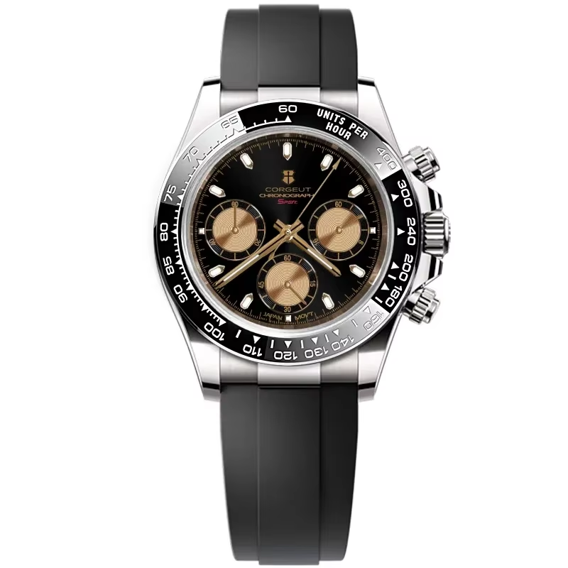 Corgeut Aurace design Multifunctional Quartz Watch 9002