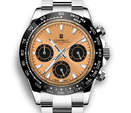 Corgeut Aurace design Multifunctional Quartz Watch 9002